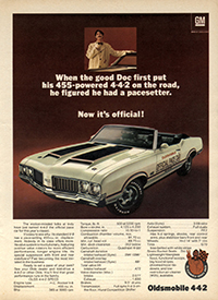1970 Dr Oldsmobile Ad